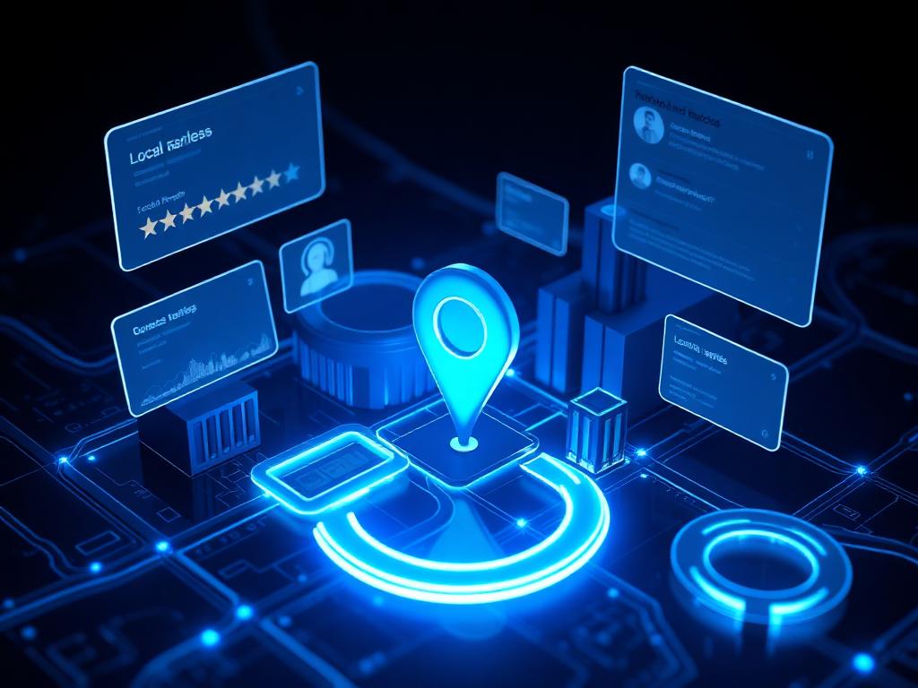 Local search visibility and marketing analytics visualisation
